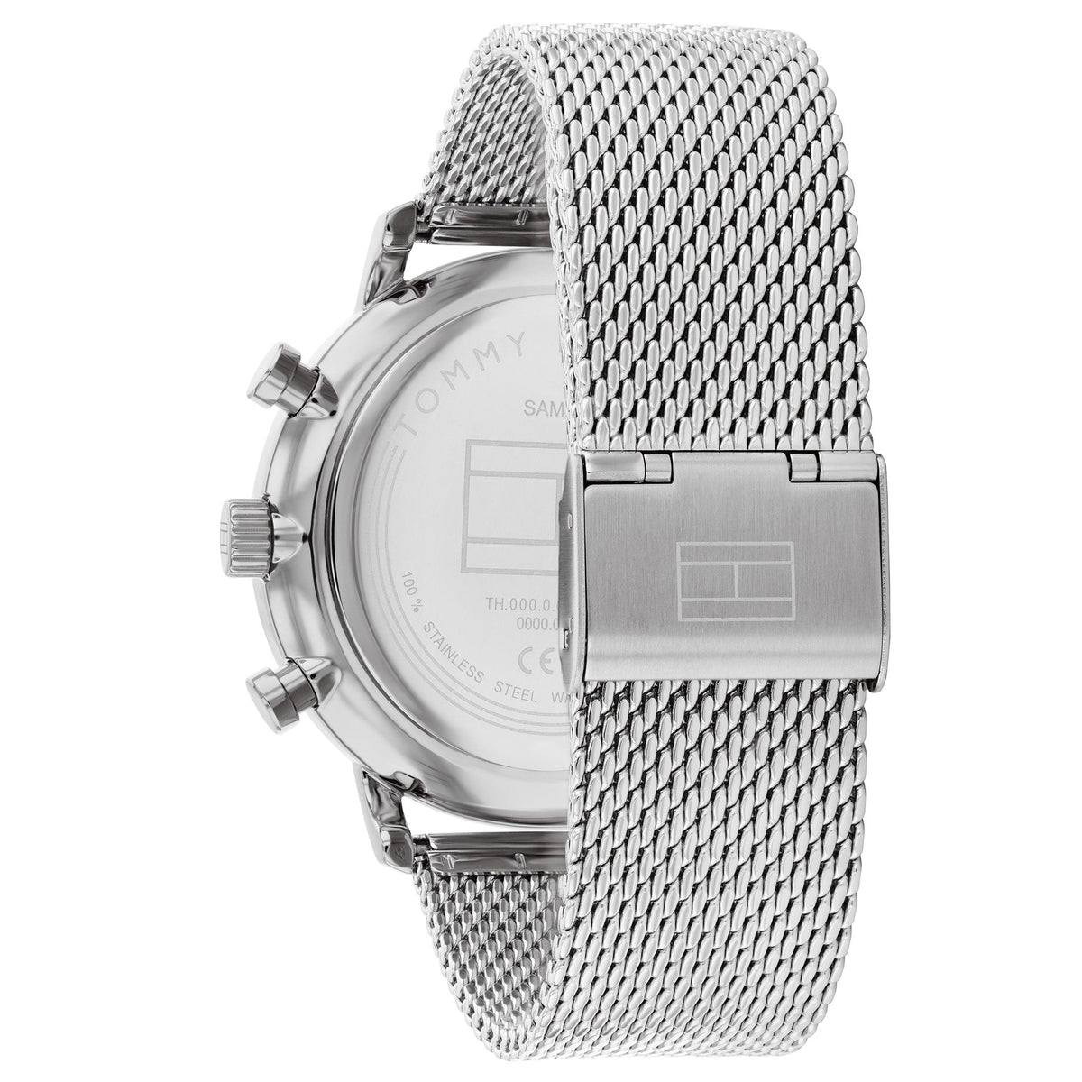 Tommy Hilfiger Legend Multifunction (44mm) Green Skeleton Dial / Stainless Steel Men's Watch - 1710567