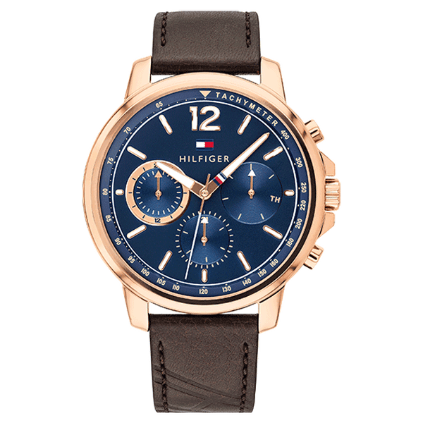 Tommy Hilfiger Chronograph Blue Dial Men's Watch  1791532 - Watches of New Zealand