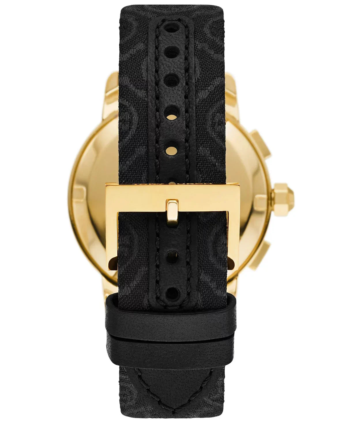 Tory Burch Chronograph T Monogram jacquard leather strap Women's Watch TBW1055