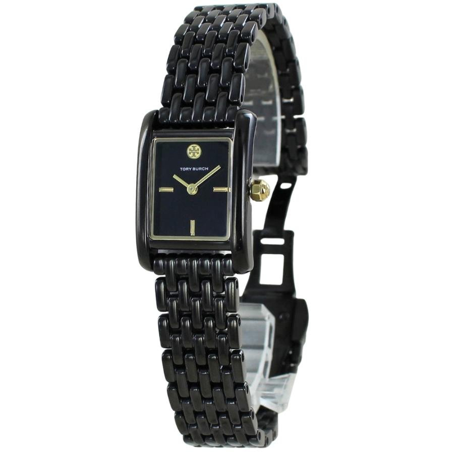 Tory Burch The Eleanor 28mm Black Bracelet Women's Watch TBW1086