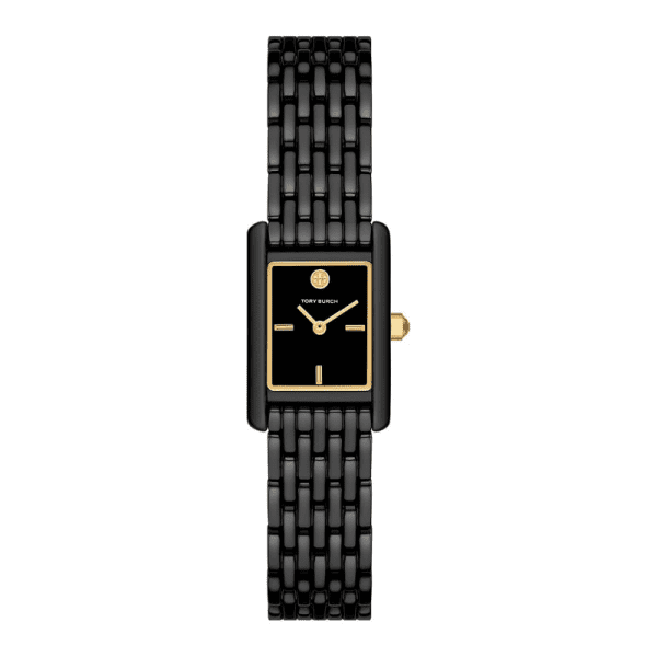 Tory Burch The Eleanor 28mm Black Bracelet Women's Watch TBW1086