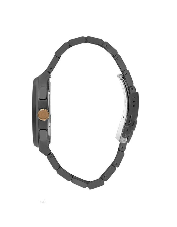 Quantum Gun Metal Analog Stainless Steel Strap Men's Watch ADG1032.070 - Watches of New Zealand #2