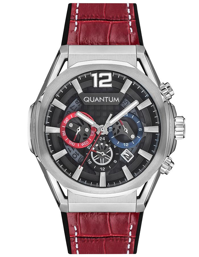 Quantum Multi Function Gun Dial Watch Men's Watch  PWG970.358 - Watches of New Zealand