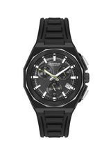 Quantum Black Chronograph Silicone Strap Men's Watch  PWG1078.651 - Watches of New Zealand