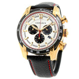 Versace V-Ray Leather Strap Men's Watch  VDB040014 - Watches of New Zealand