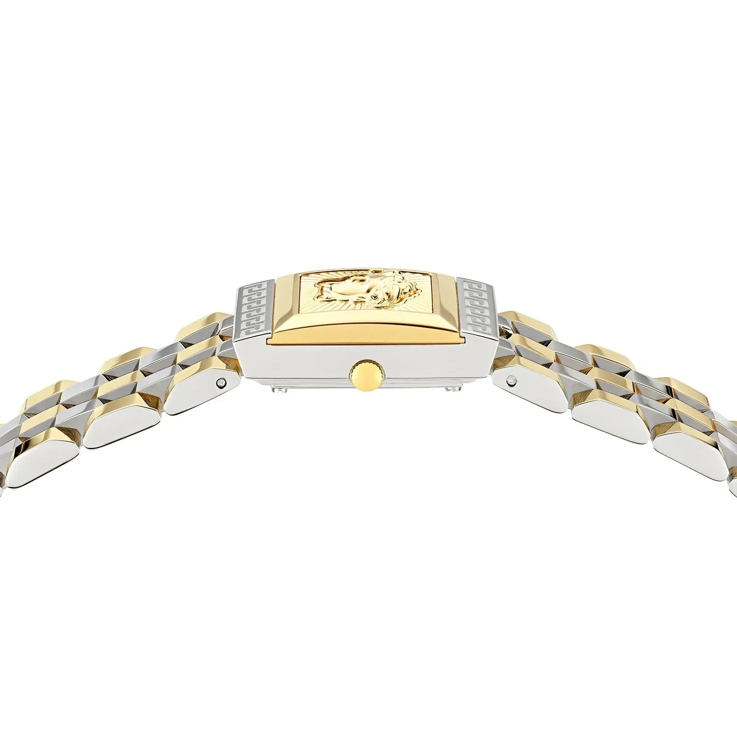 Versace Reveal Green Sunray Dial Two-Tone Bracelet Watch - VE0C00125