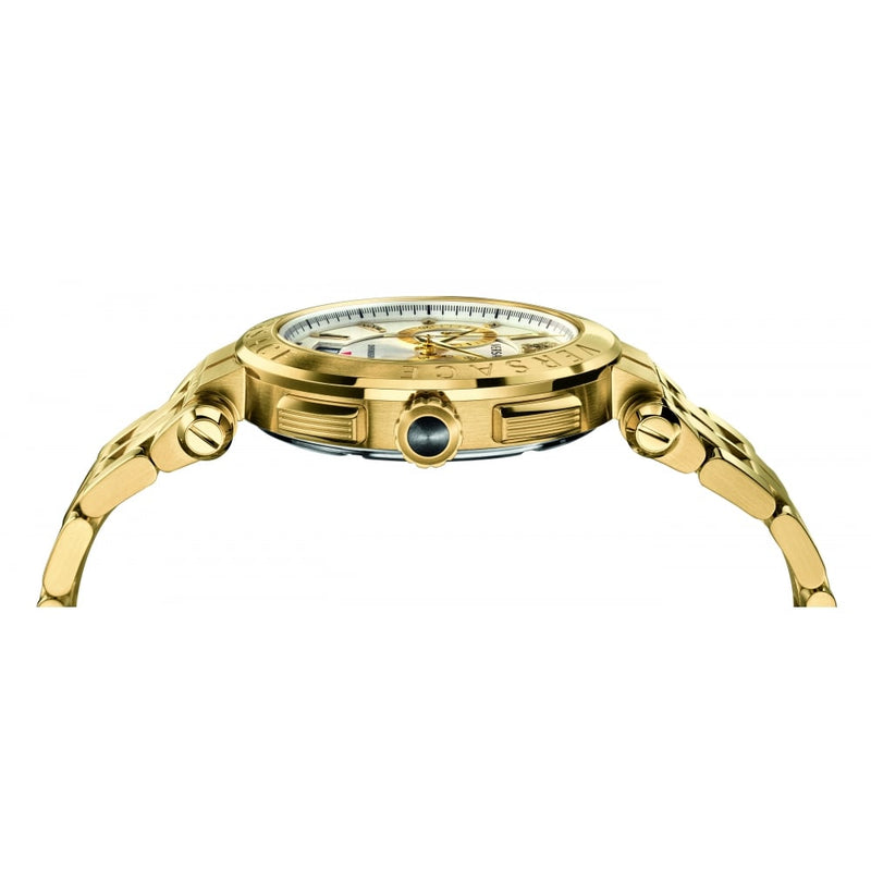 Versace V-Racer Aion Gold Chronograph Men's Watch VBR060017 - Watches of New Zealand #3
