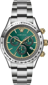 Versace Classic Chronograph Green Dial Men's Watch  VEV700721 - Watches of New Zealand