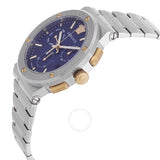 Versace Greca Logo Chronograph Quartz Blue Dial Men's Watch VEZ900221 - Watches of New Zealand #2
