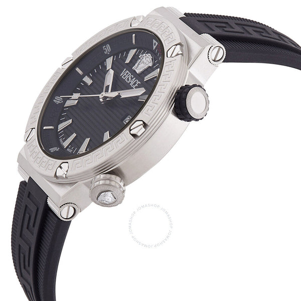 Versace Greca Quartz Blue Dial Men's Watch VE8G00124 - Watches of New Zealand #2