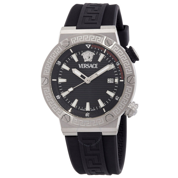 Versace Greca Quartz Blue Dial Men's Watch VE8G00124 - Watches of New Zealand