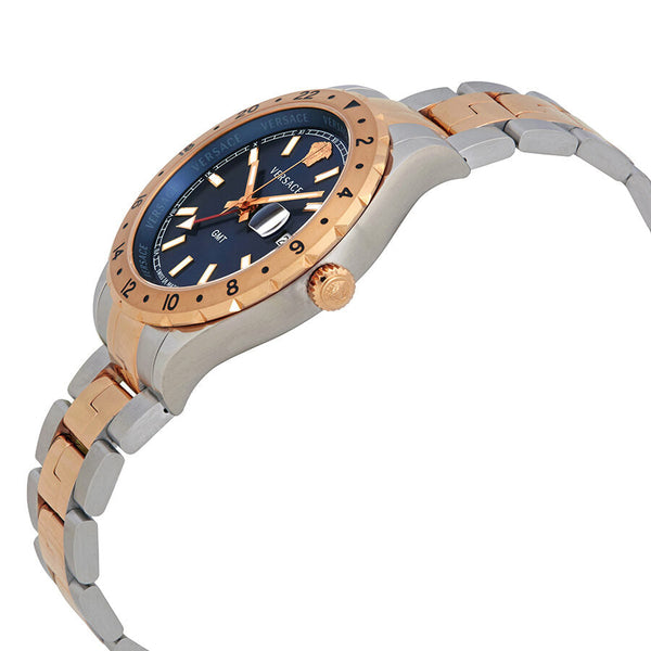 Versace Hellenyium GMT Blue Dial Men's Watch V11060017 - Watches of New Zealand #2