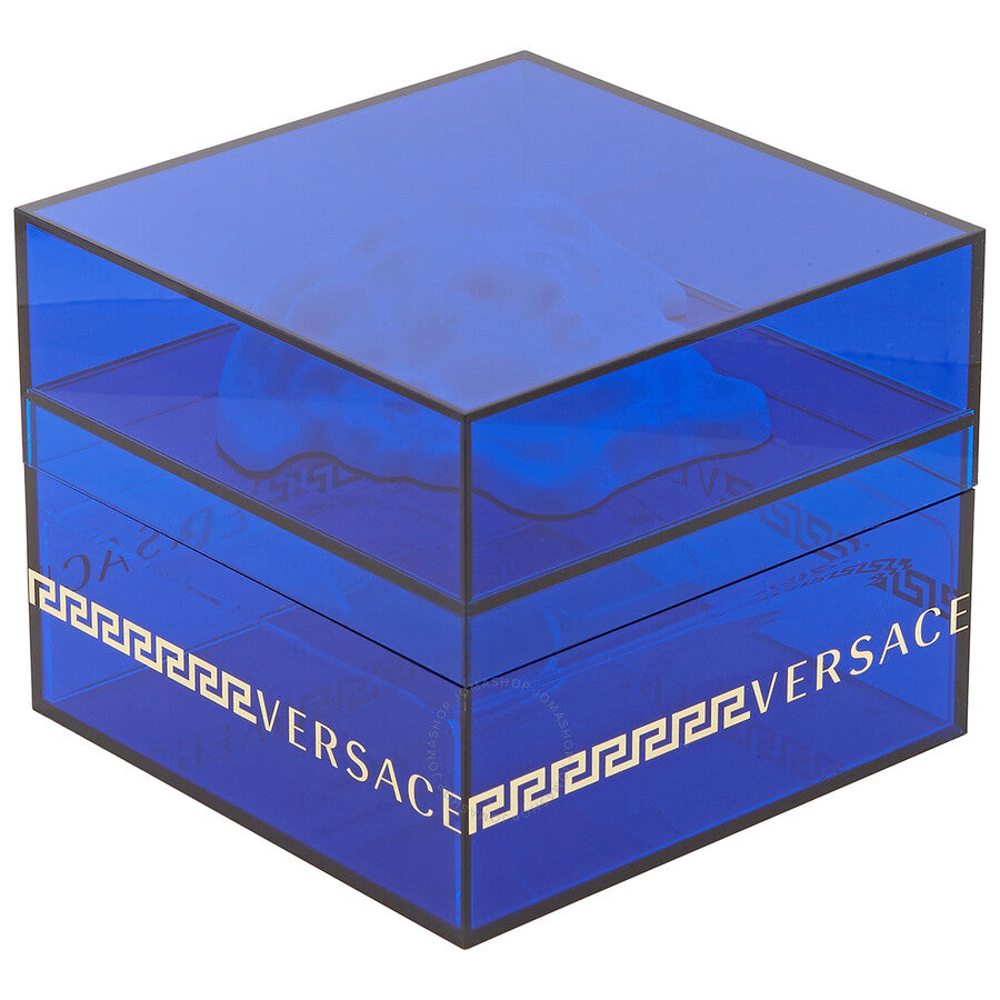 Versace Icon Active watch blue luxury presentation box with Greek key design and Versace branding