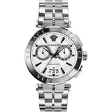 Versace V-Racer Chronograph Silver Men's Watch  VBR040017 - Watches of New Zealand