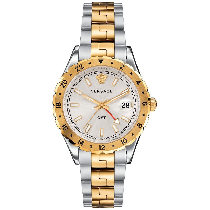 Versace Hellenyium Two-Tone GMT Men's Watch  V11030015 - Watches of New Zealand