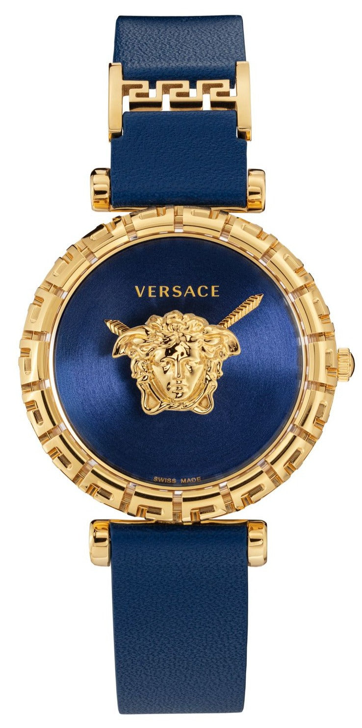 Versace 37MM Steel Quartz Palazzo Empire Greca Women's Watch - VEDV00219