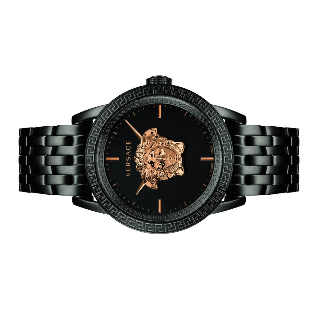 Versace Palazzo Empire Quartz Black Men's Watch - VEDB00518