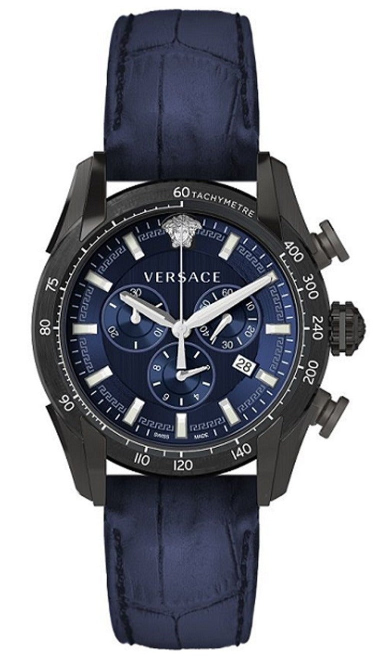 Versace V-RAY Navy Men's Watch - VEDB00418