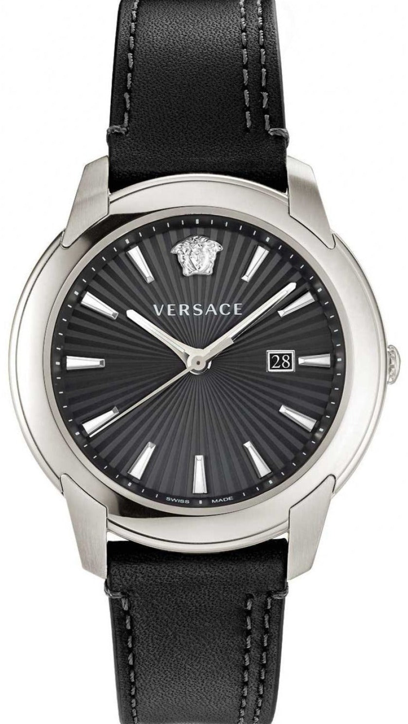 Versace V-Urban Quartz Black Dial luxury Men's Watch - VELQ00119