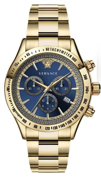 Versace Chronograph Blue Dial Classic Men's Watch  VEV700619 - Watches of New Zealand