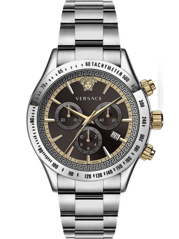 Versace Chronograph Classic Silver Men's Watch  VEV700419 - Watches of New Zealand