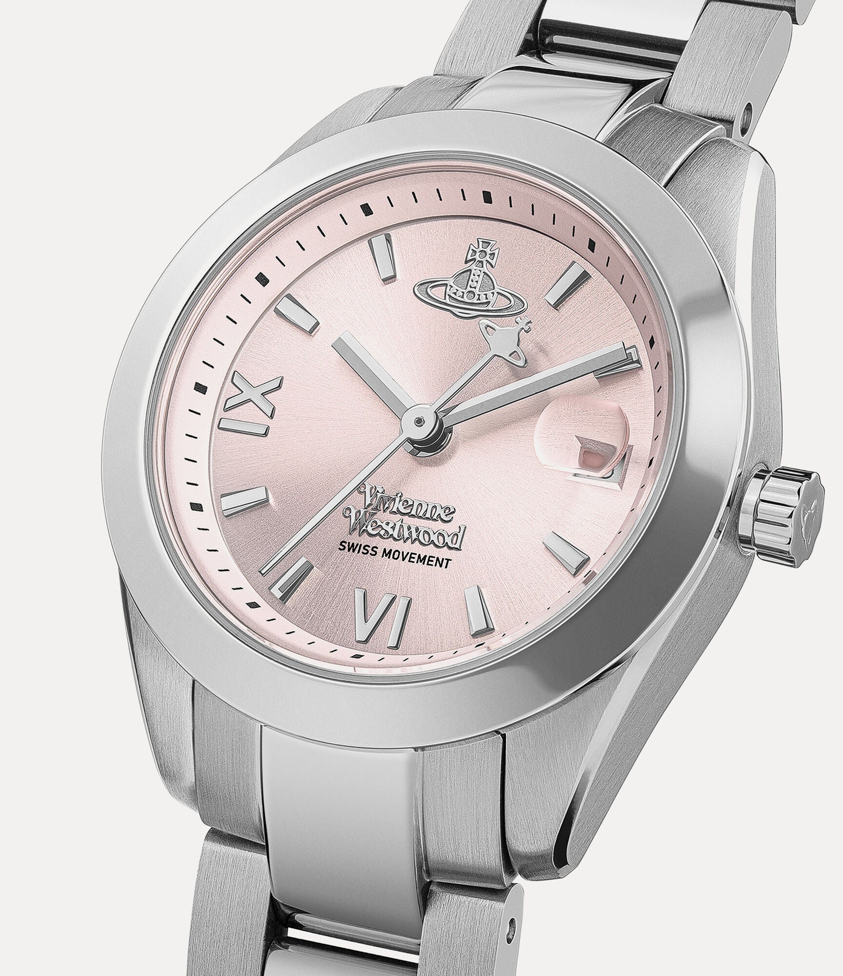 Vivienne Westwood Fenchurch 28mm Stainless Steel Ladies Watch - VV292PKSL