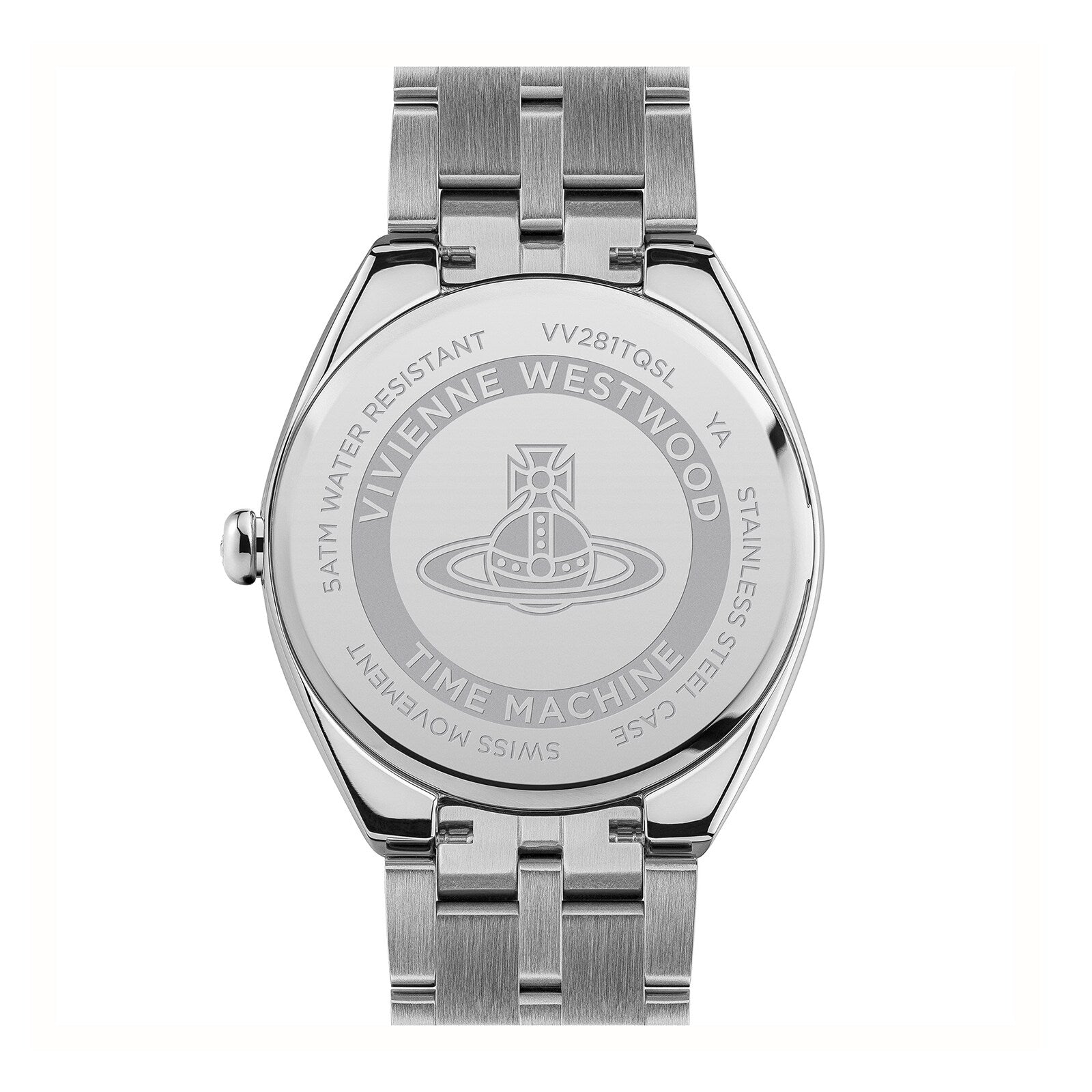 Vivienne Westwood  Orb Pop Stainless Steel Quartz with Leather Strap Women's Watch - VV281TQSL