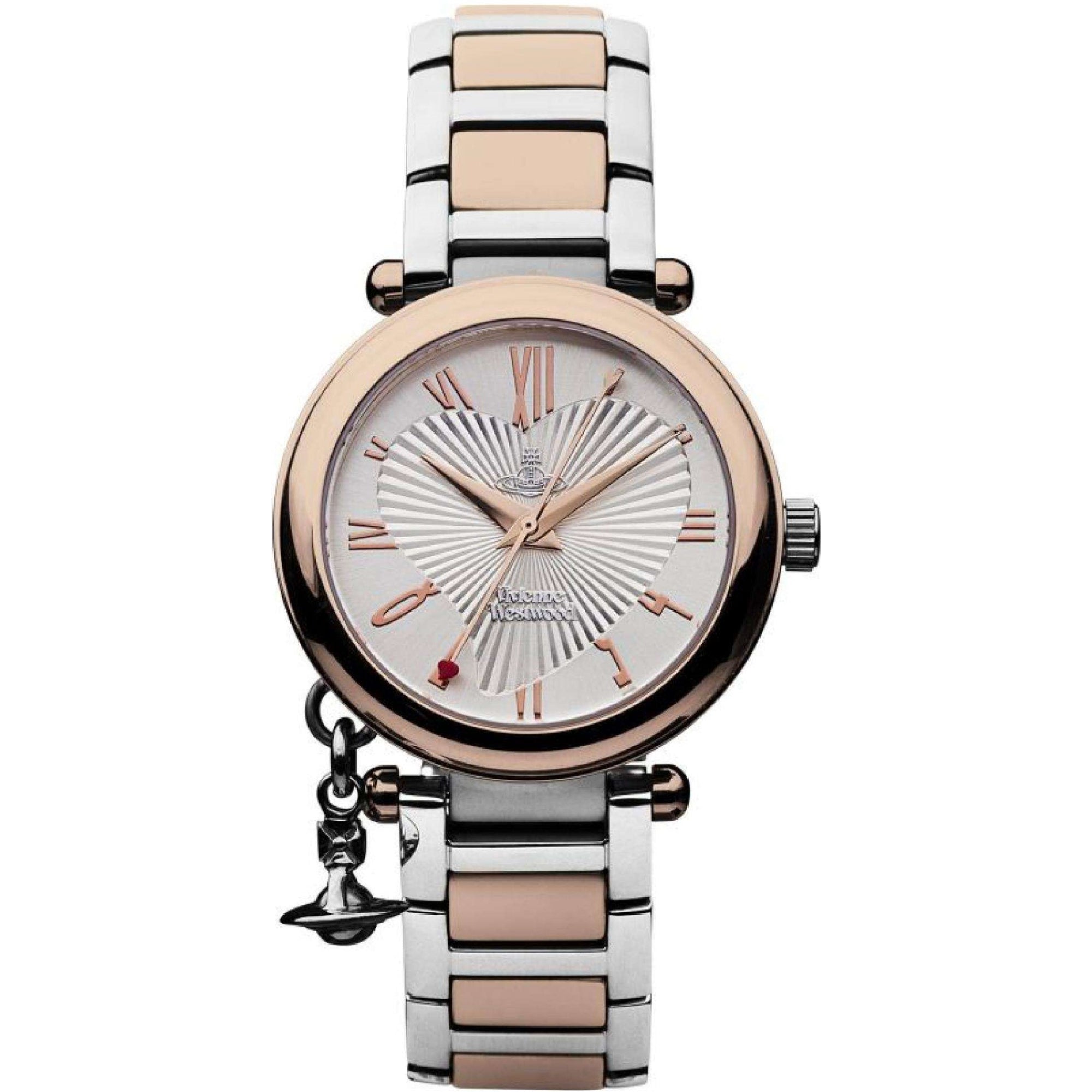 Vivienne Westwood Orb with Silver Dial Analogue Display Ladies Watch - VV006RSSL