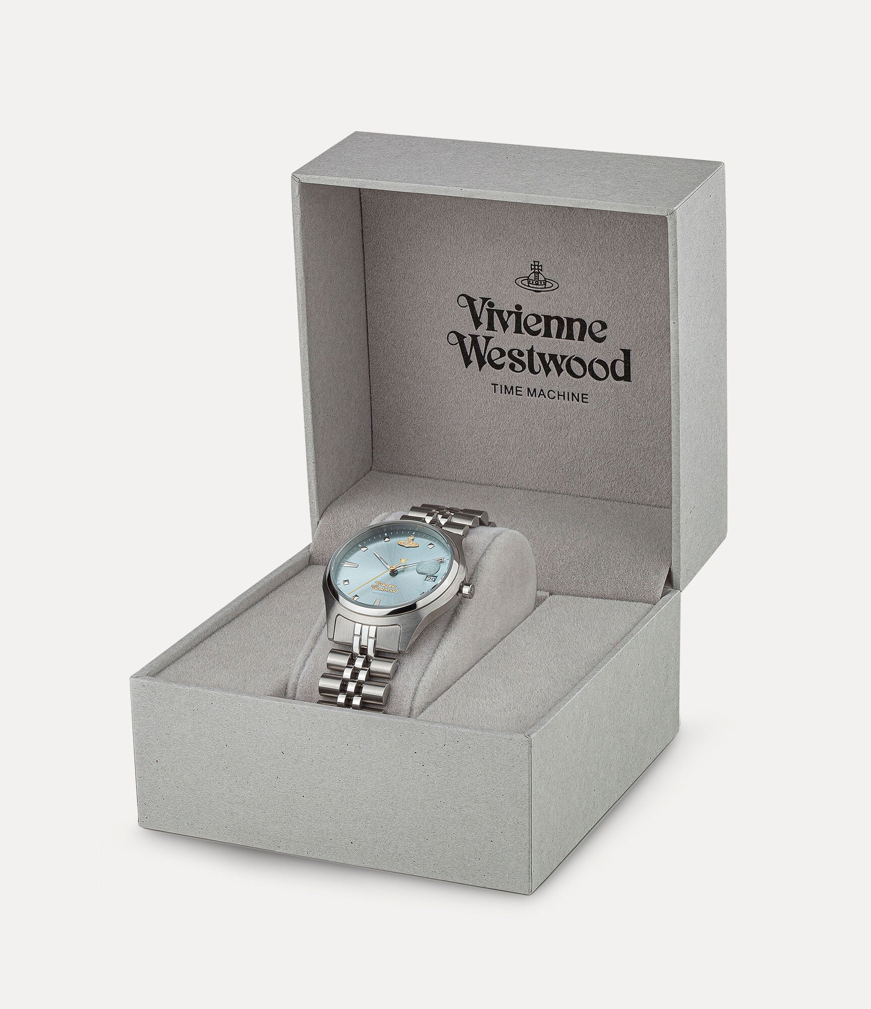 Vivienne Westwood Bloomsbury watch in branded presentation box with velvet insert