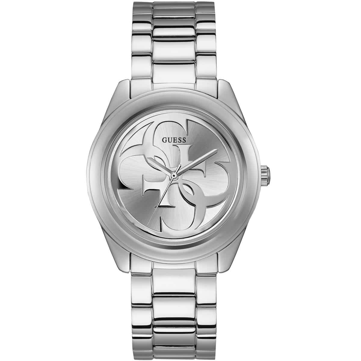 GUESS G-TWIST SILVER STAINLESS STEEL WOMEN'S WATCH - W1082L1