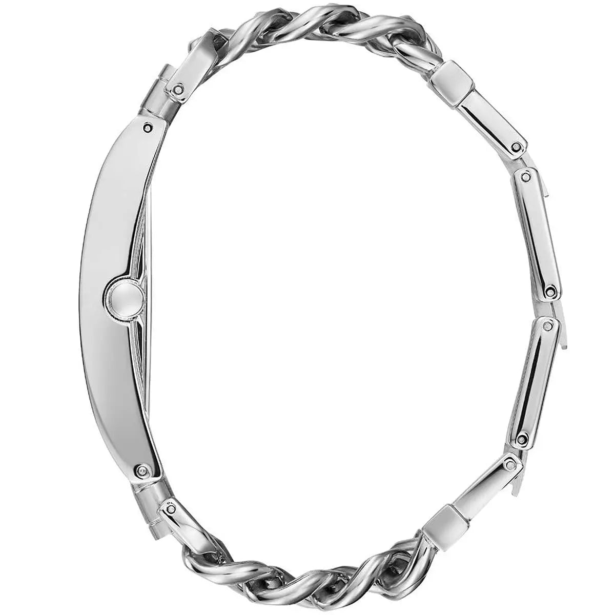 GUESS TREND women's watch with chain link stainless steel bracelet and clasp closure