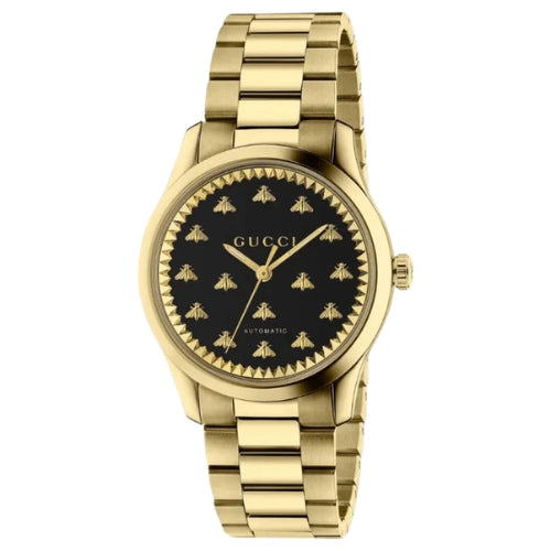Gucci G-Timeless Automatic Gold Watch - YA1264196