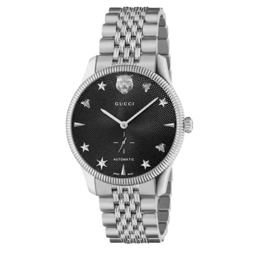 Gucci G-Timeless Automatic Black Dial Men's Watch YA126353