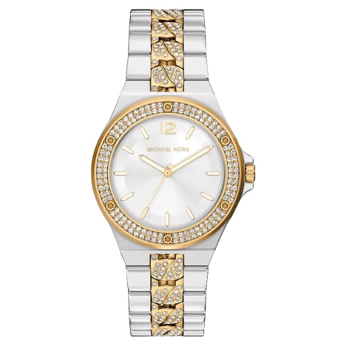 Michael Kors Lennox Pavé Two-Tone Women's Watch - MKO1248