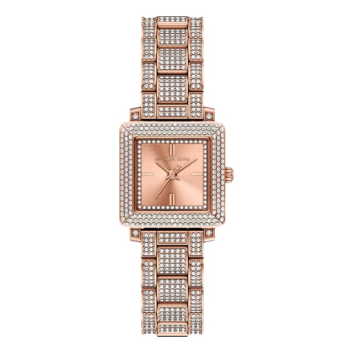 Michael Kors Petite Gwynn Pavé Rose Gold-Tone Watch - MKO1261