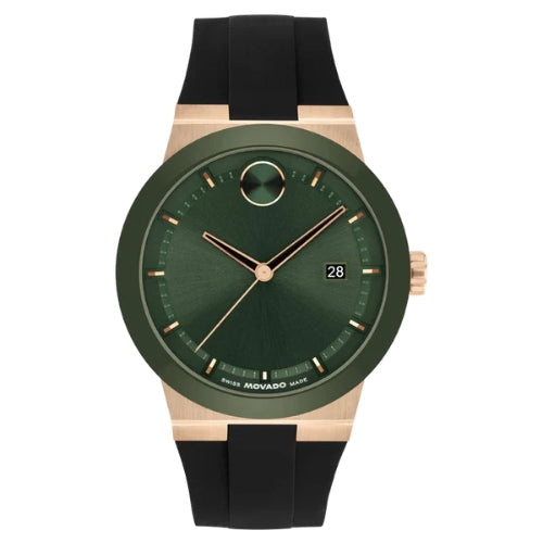 Movado Bold Fusion Green Dial Quartz Chronograph Men's Watch - 3601296