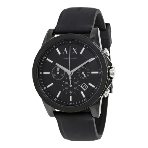 Armani Exchange Active Chronograph All Black Multifunction Watch AX1326