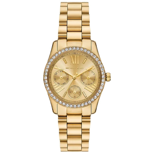 Michael Kors Multifunction Gold Stainless Steel Women's Watch - MK4982