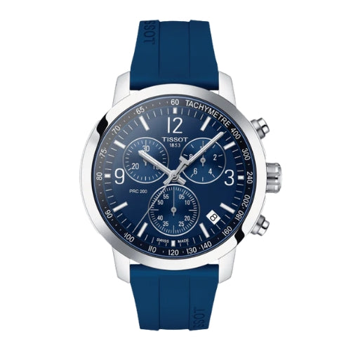 Tissot PRC 200 Chronograph Blue Men's Watch - T114.417.17.047.00