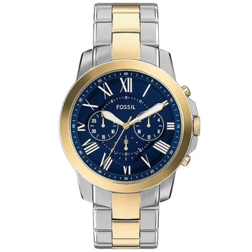 Fossil Grant Chronograph Two-Tone Stainless Steel Watch - FS6132