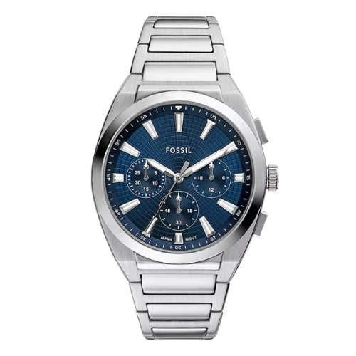Fossil Everett Chronograph Stainless Steel Men's Watch - FS6104