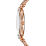Michael Kors Rose Gold Darci Blue Dial Women's Watch MK3728 - Watches of New Zealand #2