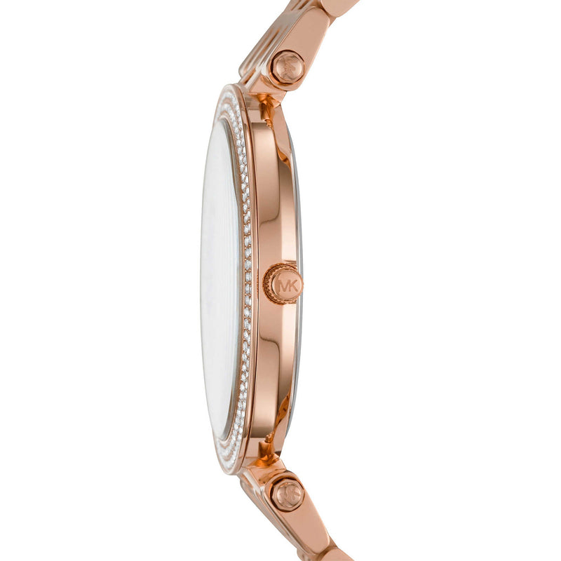 Michael Kors Rose Gold Darci Blue Dial Women's Watch MK3728 - Watches of New Zealand #2