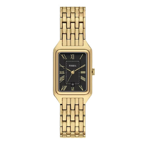 Fossil Raquel Three-Hand Date Gold-Tone Stainless Steel Women's Watch - ES5434