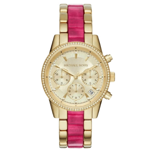 Michael Kors Layton Chronograph Stainless Steel Ladies Watch MK6517