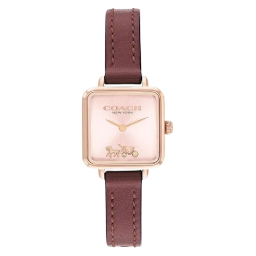 Coach Analog Cass Formal Square 30m Water Resistant Women Watch - 14504229