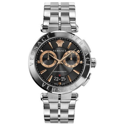 Versace Aion Chronograph Silver Men's Watch VE1D01019