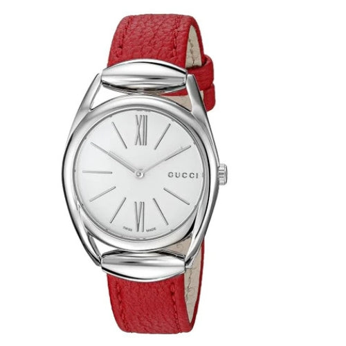 Gucci Twirl Quartz Diamond Pave Dial Ladies Watch YA140501