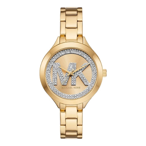 Michael Kors Aspyn Gold-Tone Pavé Watch - MKO1106