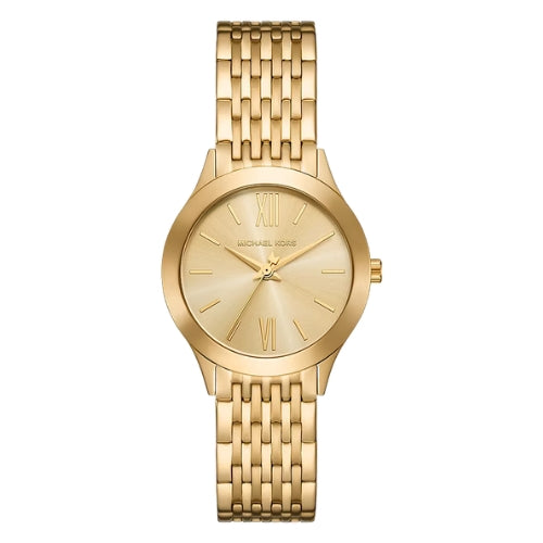 Michael Kors Mini Aspyn Gold-Tone Watch in GOLD - MKO1215